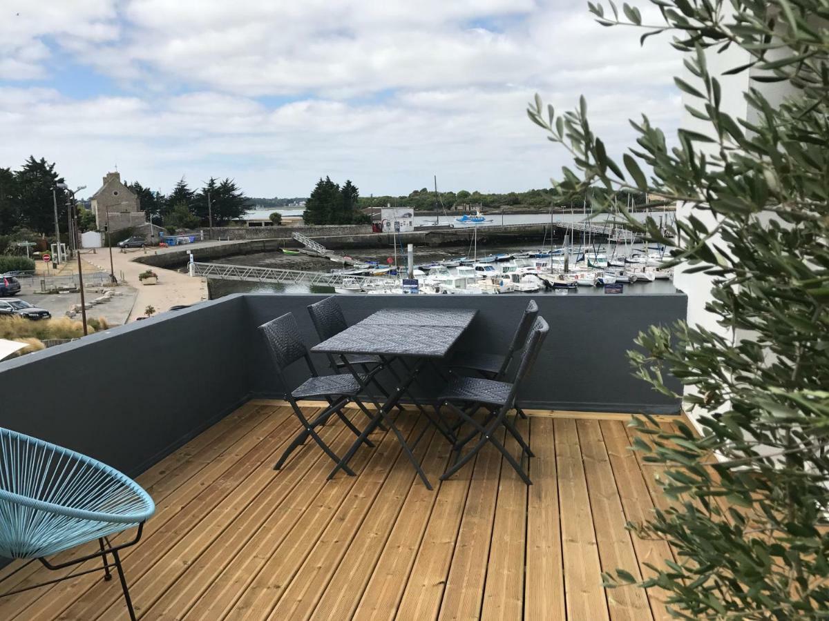 Le Loft Du Cargo Apartment Locmiquelic Bagian luar foto