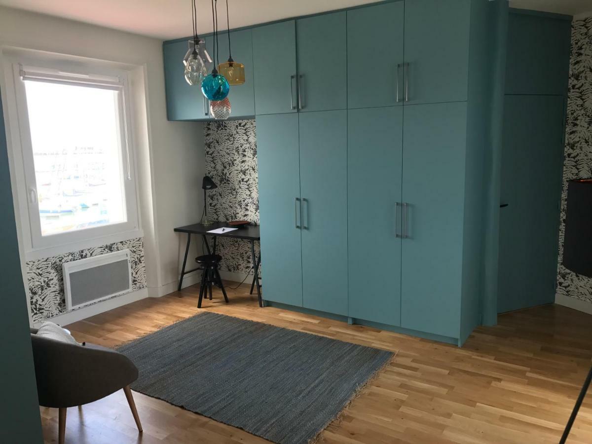 Le Loft Du Cargo Apartment Locmiquelic Bagian luar foto